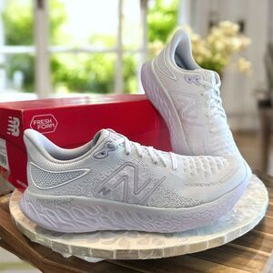 New Balance Fresh Foam X 1080v12 Supportive Running Shoe  “White Violet Haze” Wo